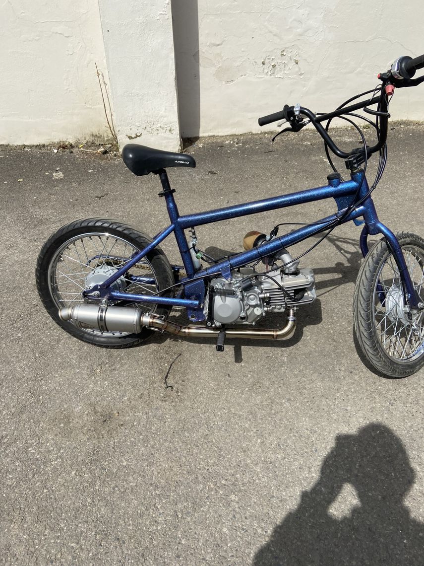 A modified super fast BMX