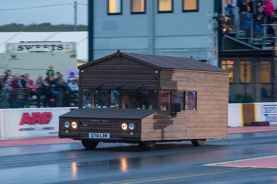 "The World's Fastest Shed"