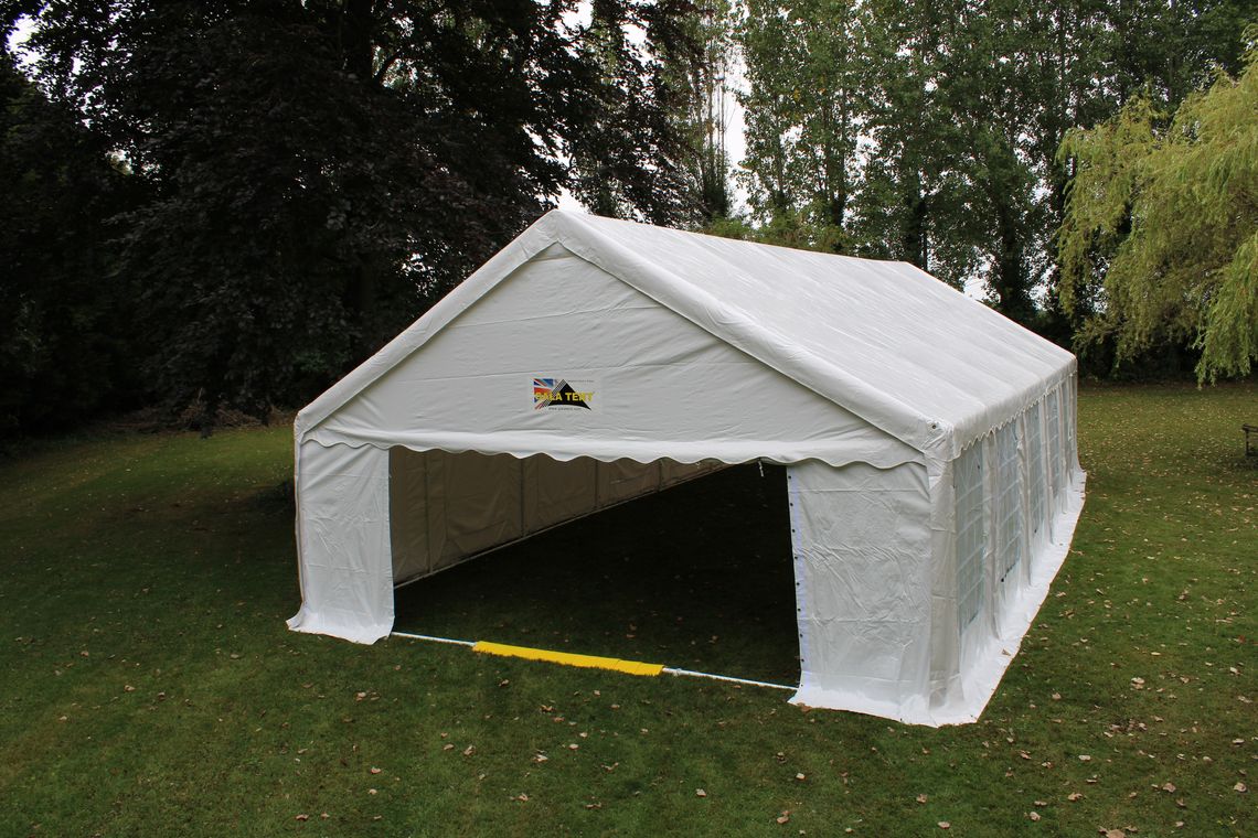 A luxury 6m x 12m PVC marquee