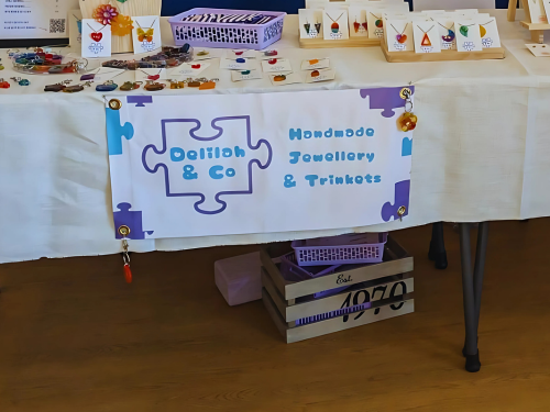small pvc banner handmade goods