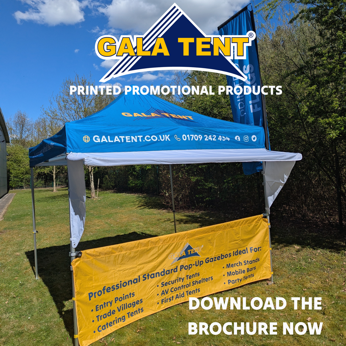 gala tent printed products brochure download