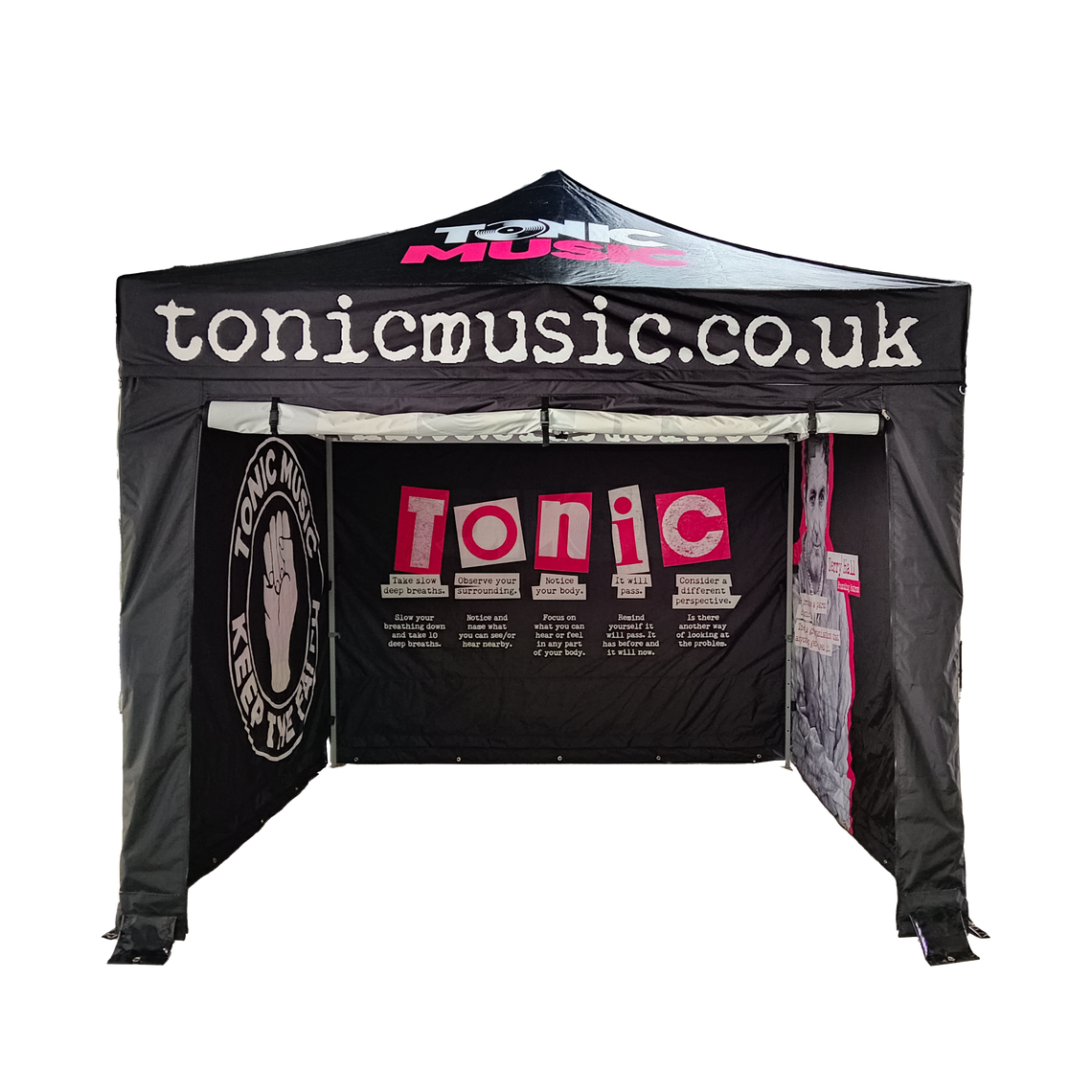 printed gazebo with sides