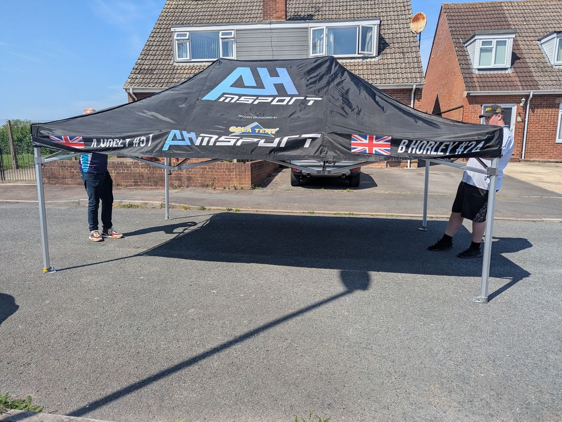 erecting a gazebo