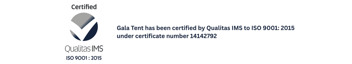 gala tent iso accreditation
