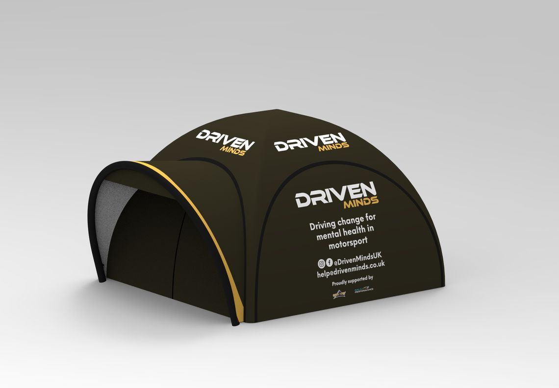 printed tent 3d render
